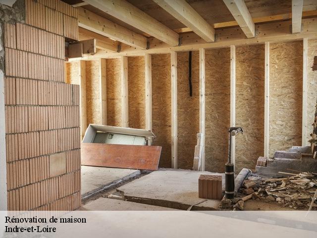 Rénovation de maison Indre-et-Loire 