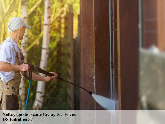 Nettoyage de façade civray-sur-esves-37160 DS Entretien 37