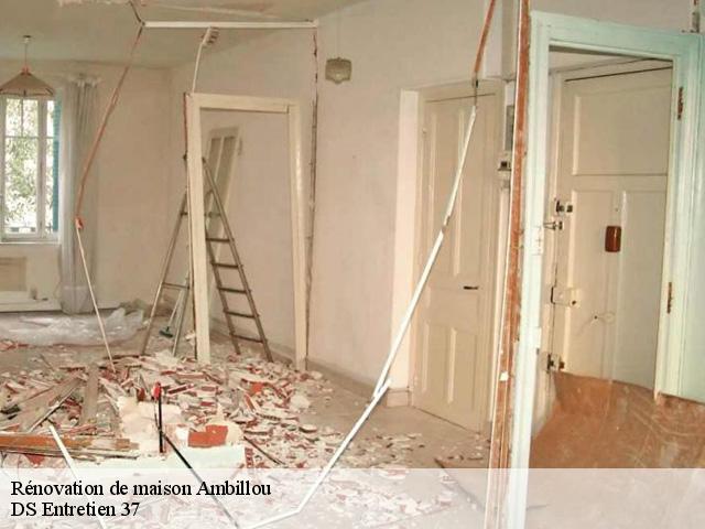 Rénovation de maison  ambillou-37340 DS Entretien 37