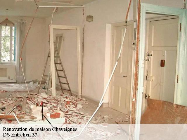 Rénovation de maison  chaveignes-37120 DS Entretien 37