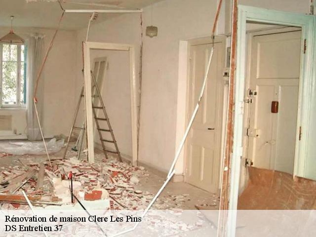 Rénovation de maison  clere-les-pins-37340 DS Entretien 37