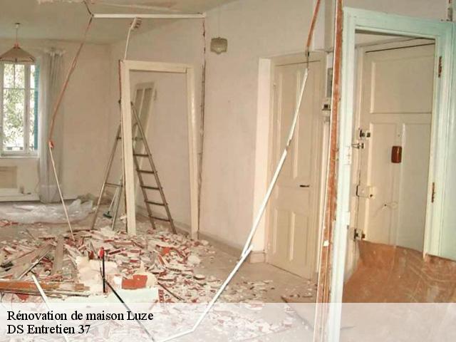 Rénovation de maison  luze-37120 DS Entretien 37