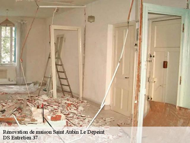 Rénovation de maison saint-aubin-le-depeint-37370 DS Entretien 37