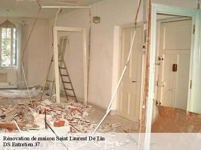 Rénovation de maison saint-laurent-de-lin-37330 DS Entretien 37
