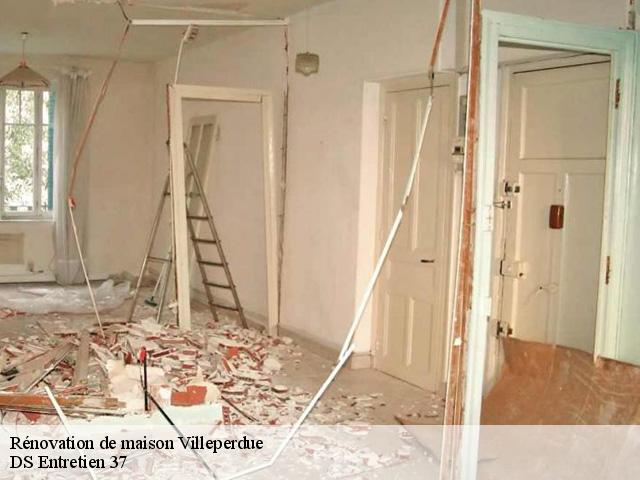 Rénovation de maison  villeperdue-37260 DS Entretien 37