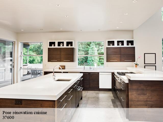 Pose rénovation cuisine 37600