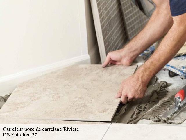 Carreleur pose de carrelage 37500