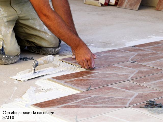 Carreleur pose de carrelage 37210